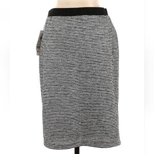 NWT NY Collection Grey Pencil Skirt - M